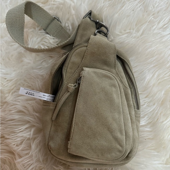 Free people suede leather cross bag new - Picture 5 of 5